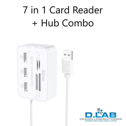 7 in 1 Card Reader + Hub Combo (TR9167)