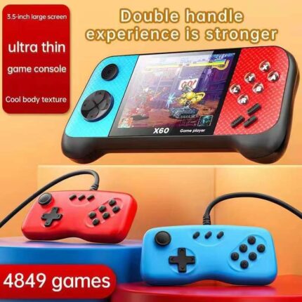 3.5 Inch HD Handheld Game Console with Dual Joystick (VW-X60)