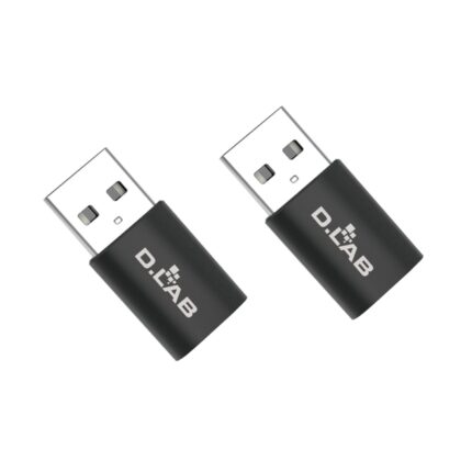 D.LAB USB3.0 Male to Type-C Female Adapter x 2pcs