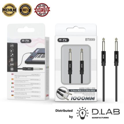 6.35mm Male to Male Audio Cable
