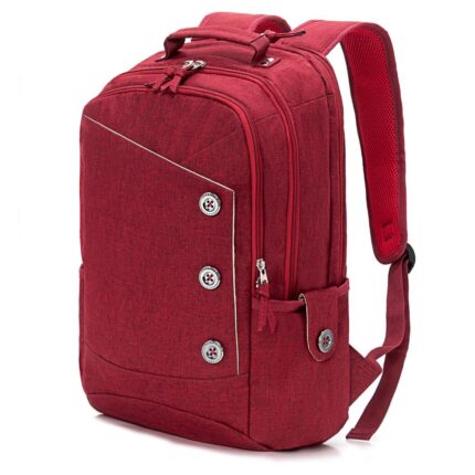 15.6 Inch Red Velvet Ladies Backpack (KLB1131180)