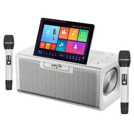 All-in-one Touch Screen Karaoke Home Jukebox with 2 Microphones
