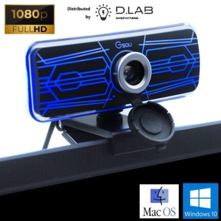 Full HD 1080P Webcam with Microphone & LED (T16) New!