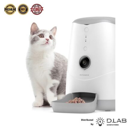 Petoneer 3.7L Smart Pet Feeder With Camera (PF002)