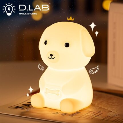 Cute Dog Kids Safe Night Lamp (YD-07)