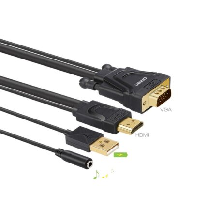 1.8m HDMI to VGA Cable with Audio (OTN-5137)