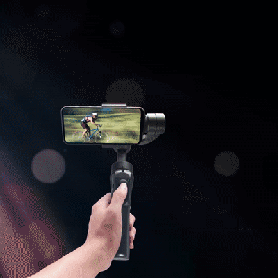 AI Face Tracking Smartphone 3-axis Gimbal Stabilizer with Tripod