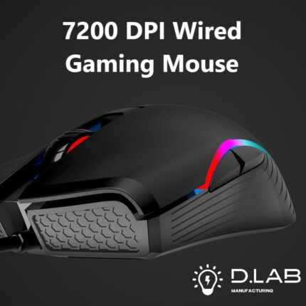 7200 DPI Wired Gaming Mouse (GX66)