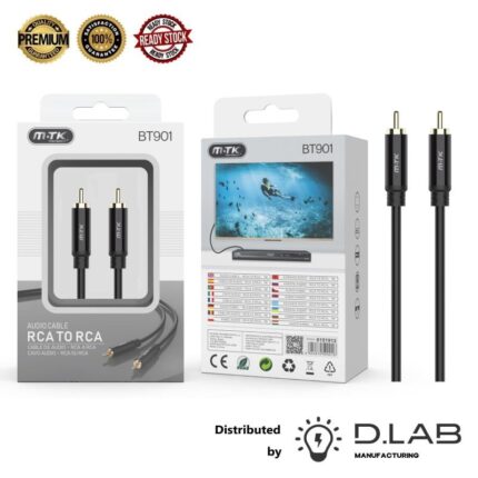 RCA Male to RCA Male Audio Cable (BT901)