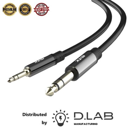 3.5mm to 6.35mm Male Audio Cable