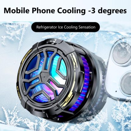 Leizun LZ-F26 Magnetic Semiconductor Phone Cooler with LED Temperature Display