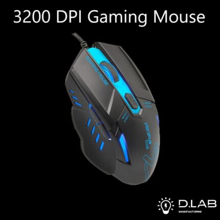 3200 DPI Wired Gaming Mouse (GX51)