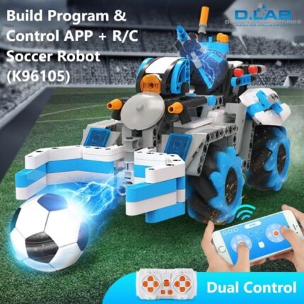 Build Program & Control APP + R/C Soccer Robot (K96105)