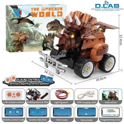 Build Program & Control APP + R/C Triceratops (K96149)