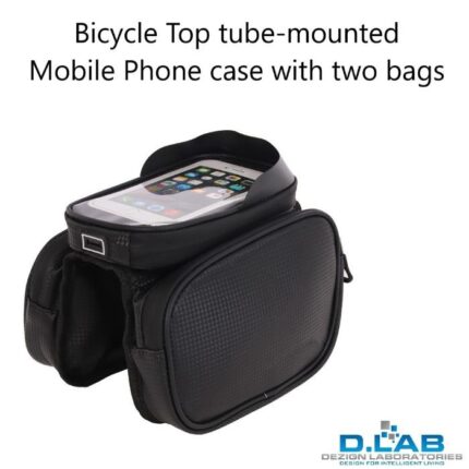 Bike Top Tube Mounted Phone Case with 2 Bags (KHW210358)