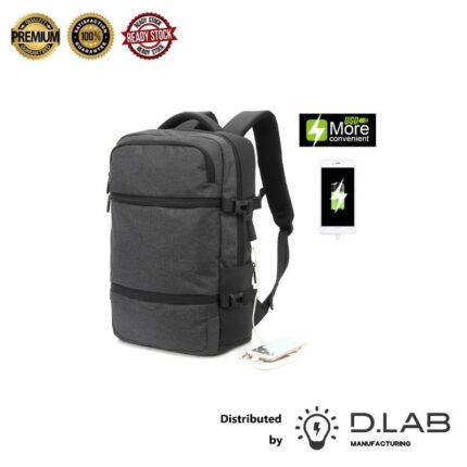 17 Inch Authority Laptop Backpack with USB Charging Port (KLB180812)