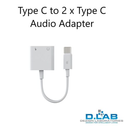 Type C to 2 X Type C Digital Audio Adapter (NB1248)