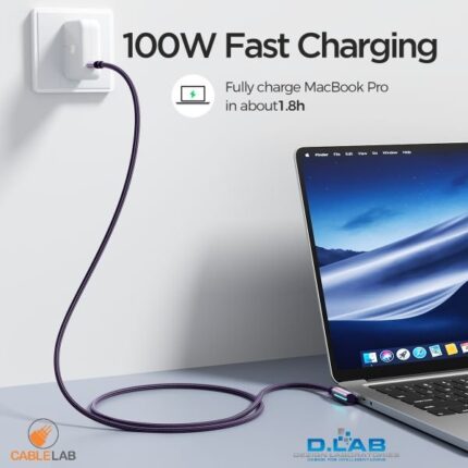 Right Angle Fast Charging Data Cable (CC100A17)