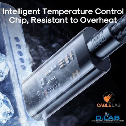 100W Type C to Type C E-Chip Fast Charging Data Cable (CC100A20)