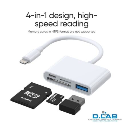 Lightning to USB OTG card reader (H142)