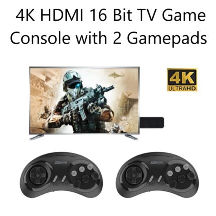16 Bit TV Game Console with 2 x 2.4G Wireless Gamepads (VW-SG800)