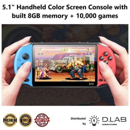 5.1inch HD Large Screen Handheld Game Console with Dual Joystick (VW-X12)