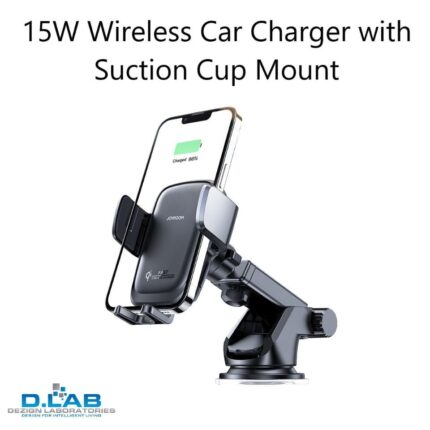15W Fast Charge Wireless Car Charger with Suction Cup (ZS243)